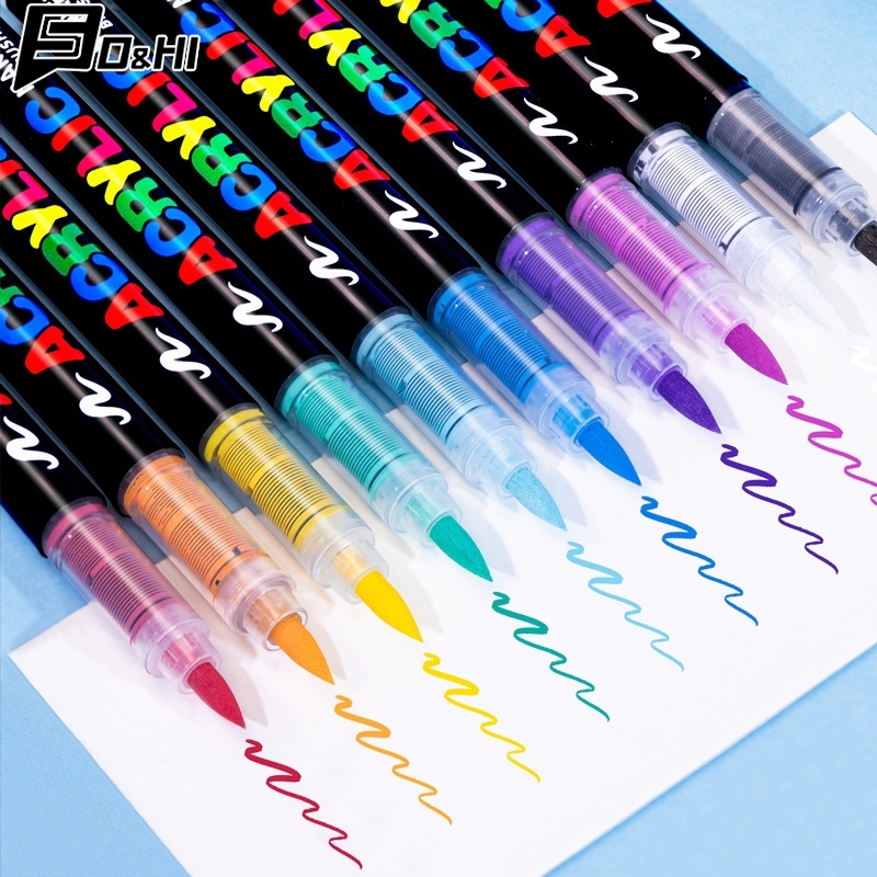 Model Kit Markers - 액체 아크릴 마커 펜, 페인트 브러시