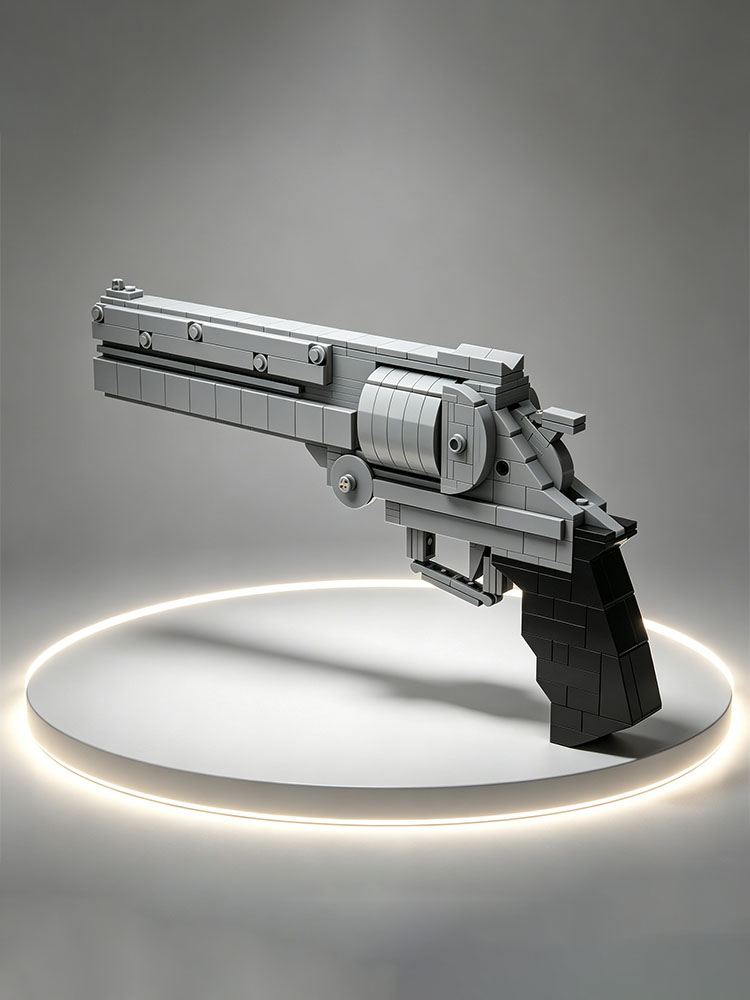 Model Kit Revolver - MOC 신형 리볼버 모델 키트 창의적인
