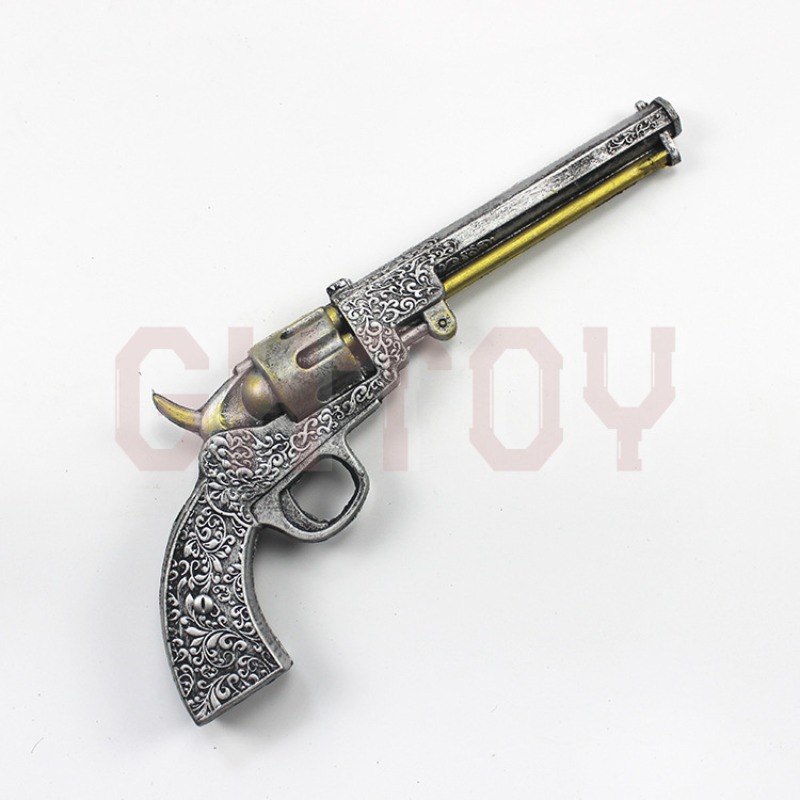 Model Kit Revolver - 36.5cm/14.47in PU 왼손잡이용 건 모델 할로윈