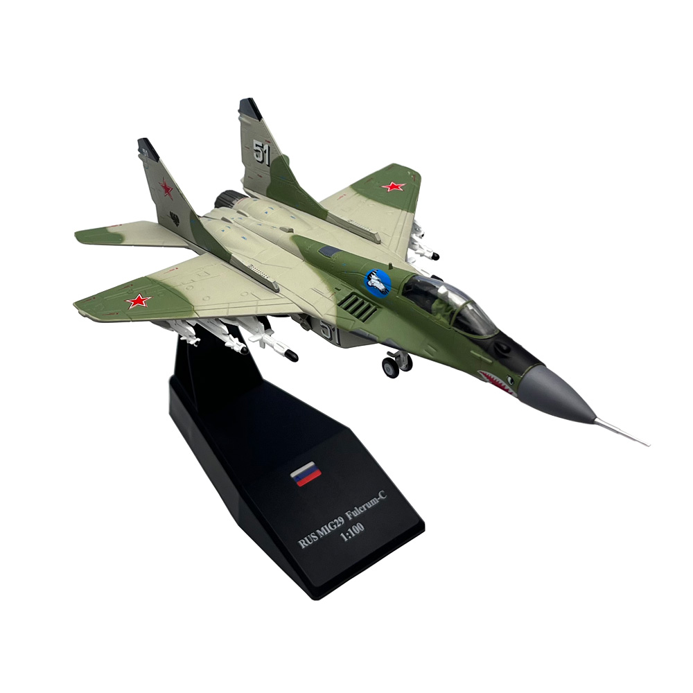Model Kit Plane - 1/100 스케일 러시아 MIG-29 Mig29 Fulcrum