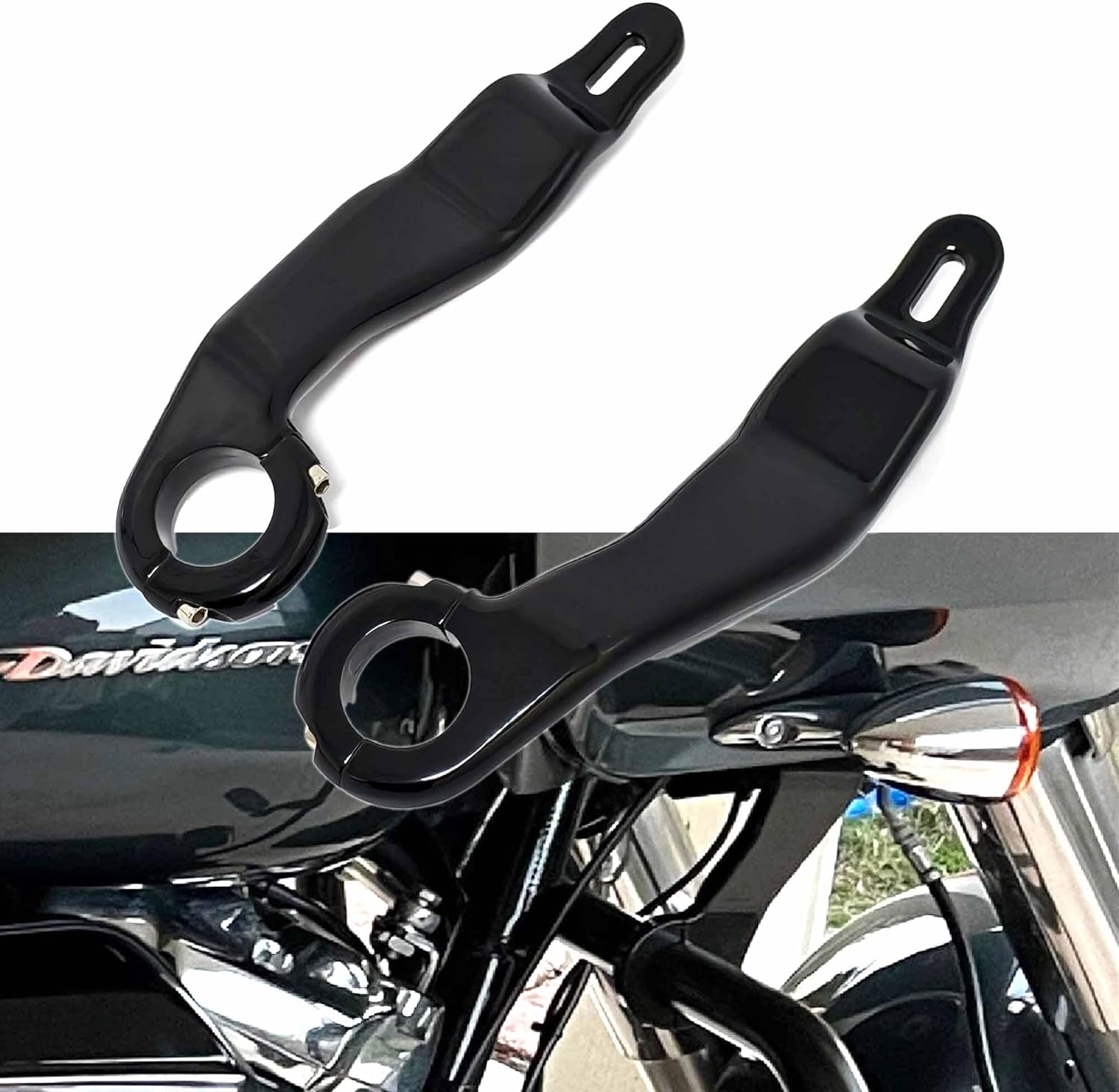 Model Kit Harley Davidson - 오토바이 페어링 지지 브래킷 마운트 키트