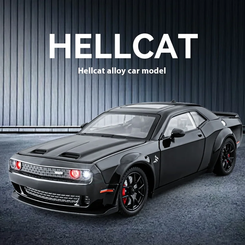 Model Kit Mustang - 1:24 닷지 챌린저 SRT Hellcat Redeye