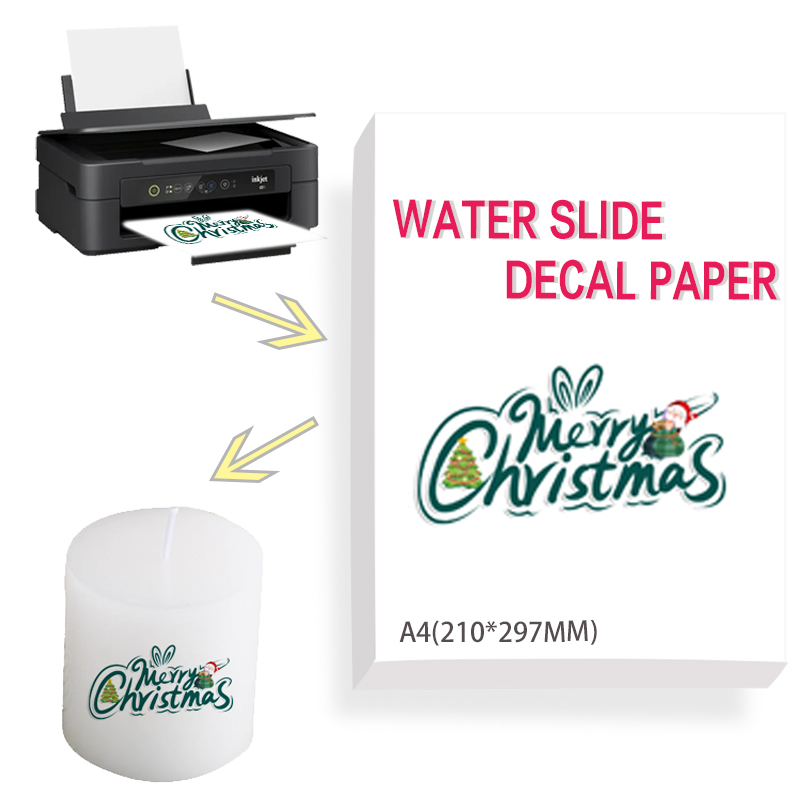 Waterslide Decal Paper - DIY 데칼 선물 공예 세라 잉크젯