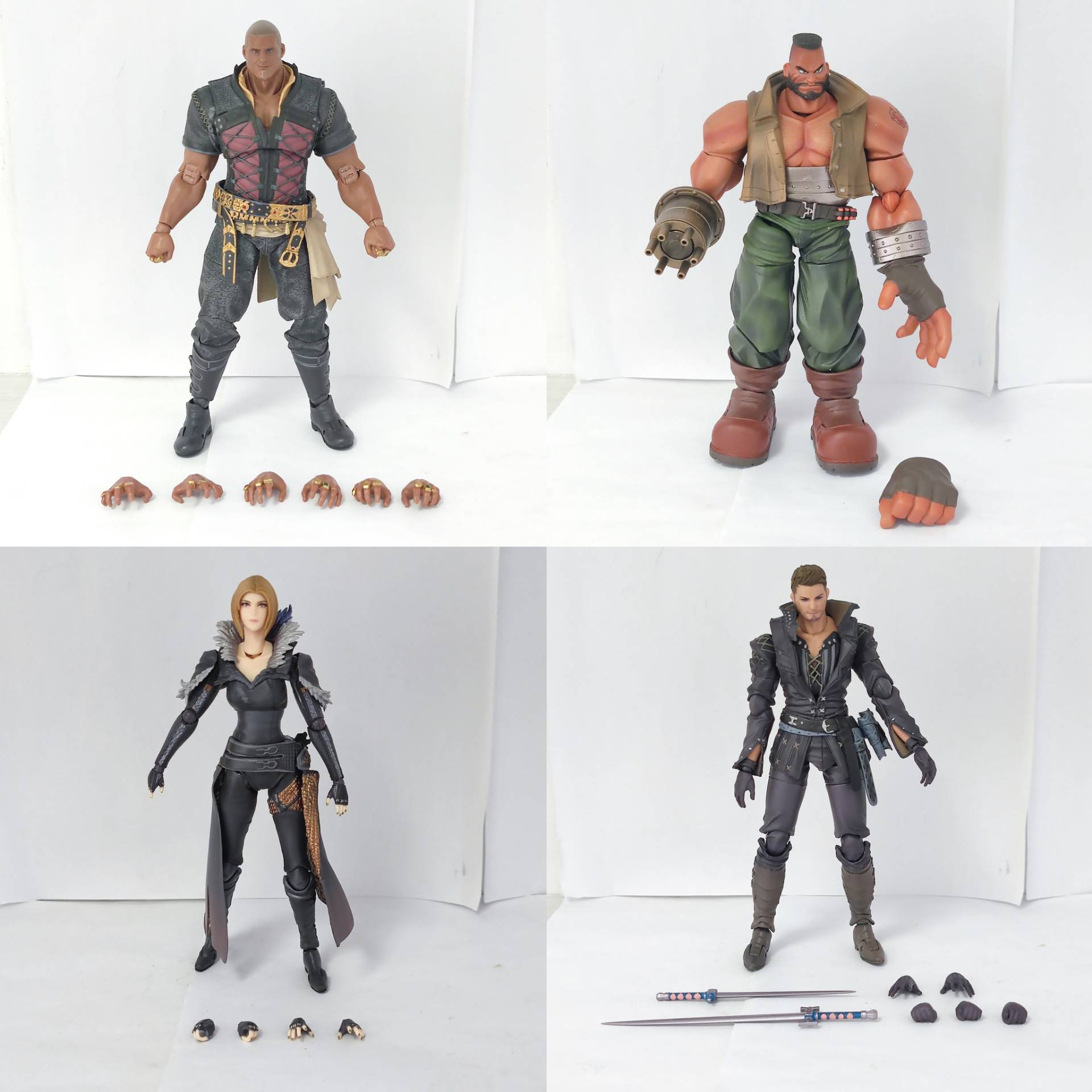 Model Kit Final Fantasy - 공식 루즈 피규어 휴고 쿠프카 베네딕타