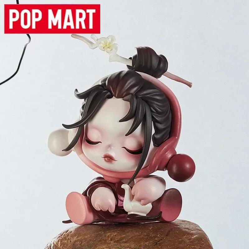 Model Kit Anime Girl - POP MART 스컬판다 잉크 매화 시리즈