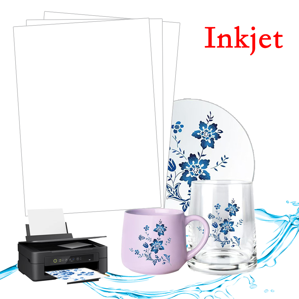 Waterslide Decal Paper - A4 10/20Pcs 잉크젯 워터 슬라이드 데칼