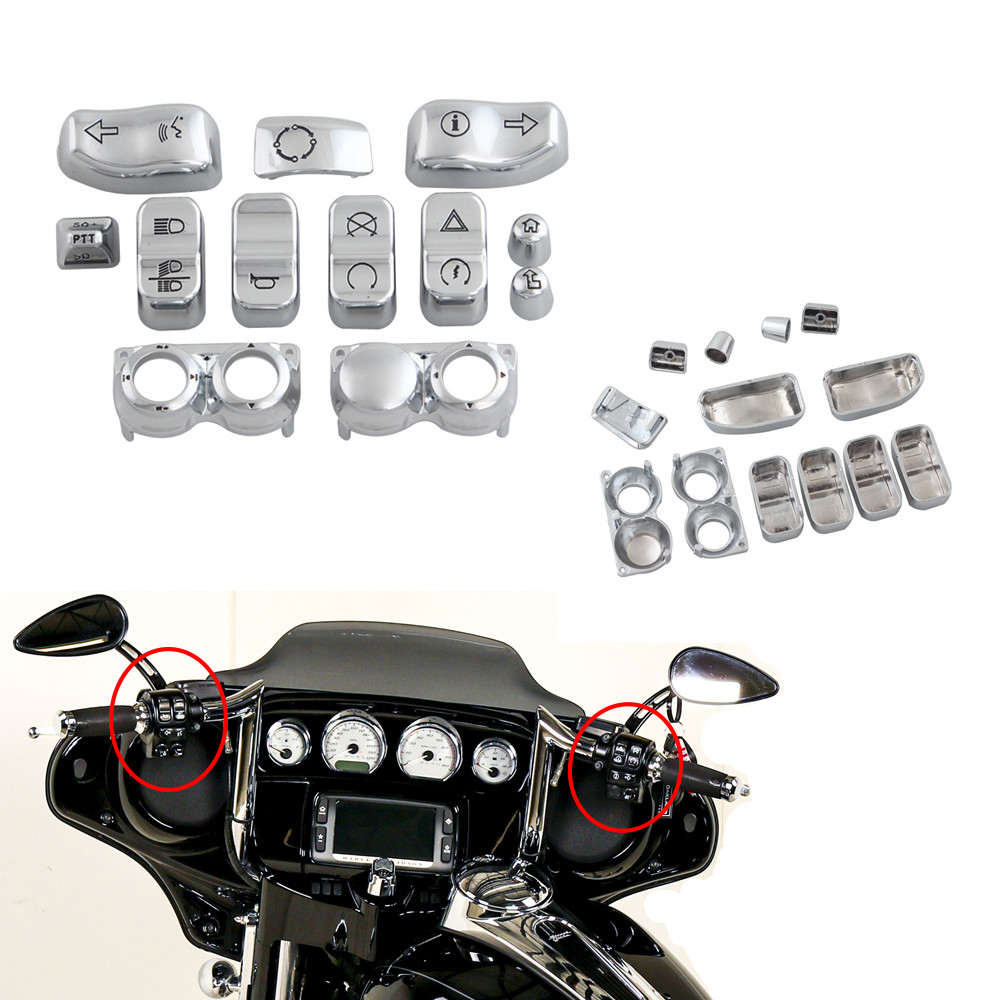 Model Kit Harley Davidson - 오토바이 액세서리 핸드 스위치 하우징 버튼