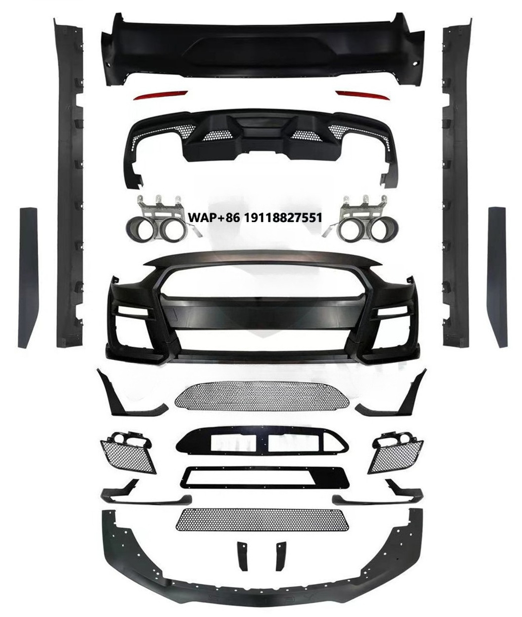 Model Kit Mustang - 머스탱 2018-2020 차량용 바디킷 GT500 쉘비
