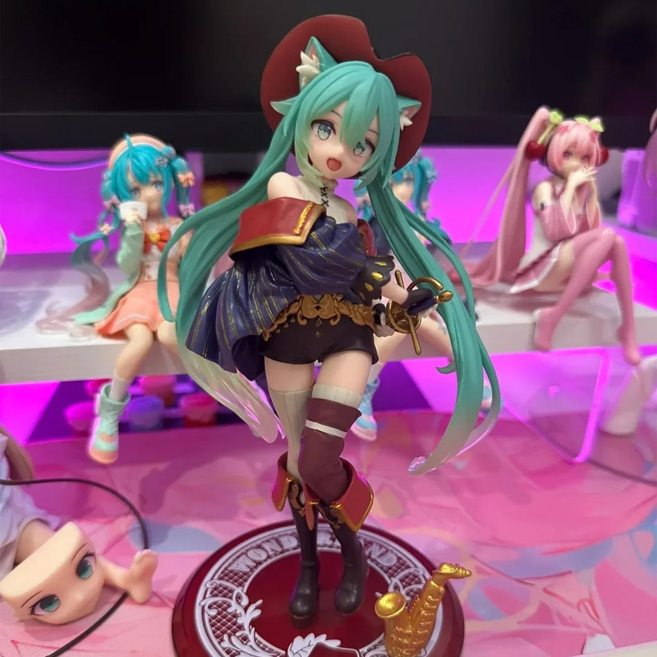 Model Kit Anime Girl - 하츠네 미쿠 데스크탑 귀여운 액션 피규어