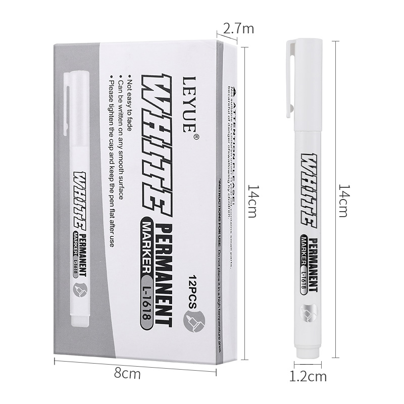 새로운 1/2/3PCS 방수 금속 마커 영구 흰색 페인 - Model Kit Markers 리뷰 및 가격