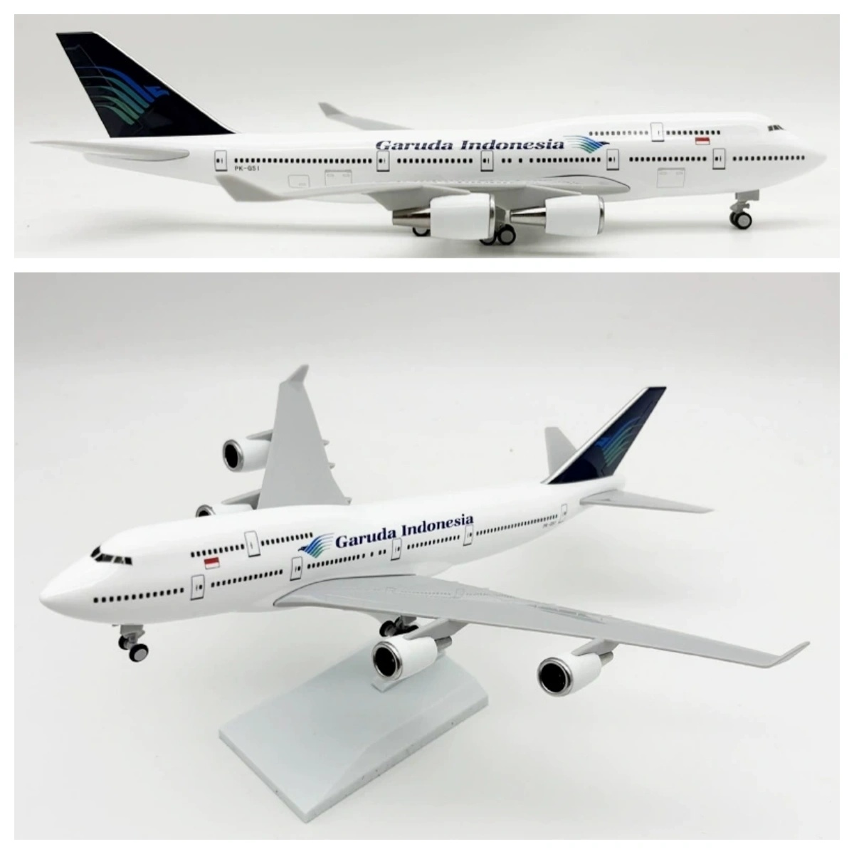 1/240 스케일 가루다 인도네시아 B747 비행기 모 - Model Kit Indonesia 리뷰 및 가격