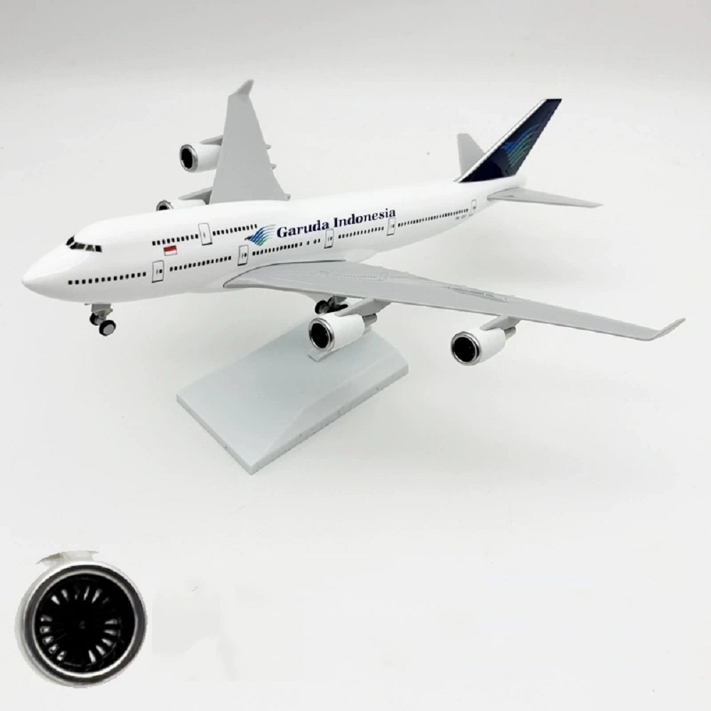 1/240 스케일 가루다 인도네시아 B747 비행기 모 - Model Kit Indonesia 리뷰 및 가격