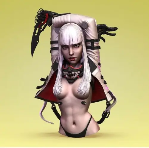 1/10 수지 모델 흉상 GK, 조립되지 않은 도색되지 - Model Kit Hg 리뷰 및 가격