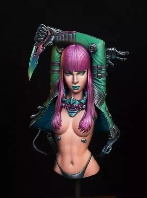 1/10 수지 모델 흉상 GK, 조립되지 않은 도색되지 - Model Kit Hg 리뷰 및 가격