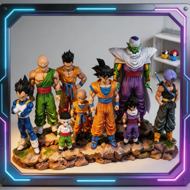 1세트 애니메이션 드래곤볼 인피니트 Z 워리어즈 손오공 - Model Kit Vegeta 리뷰 및 가격