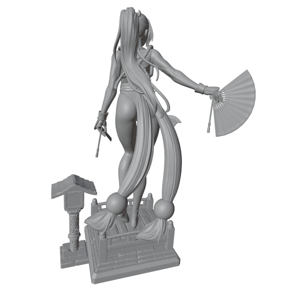 1/24 섹시한 긴머리 소녀 미니어처 레진 스태츄 75 - Model Kit Hg 리뷰 및 가격