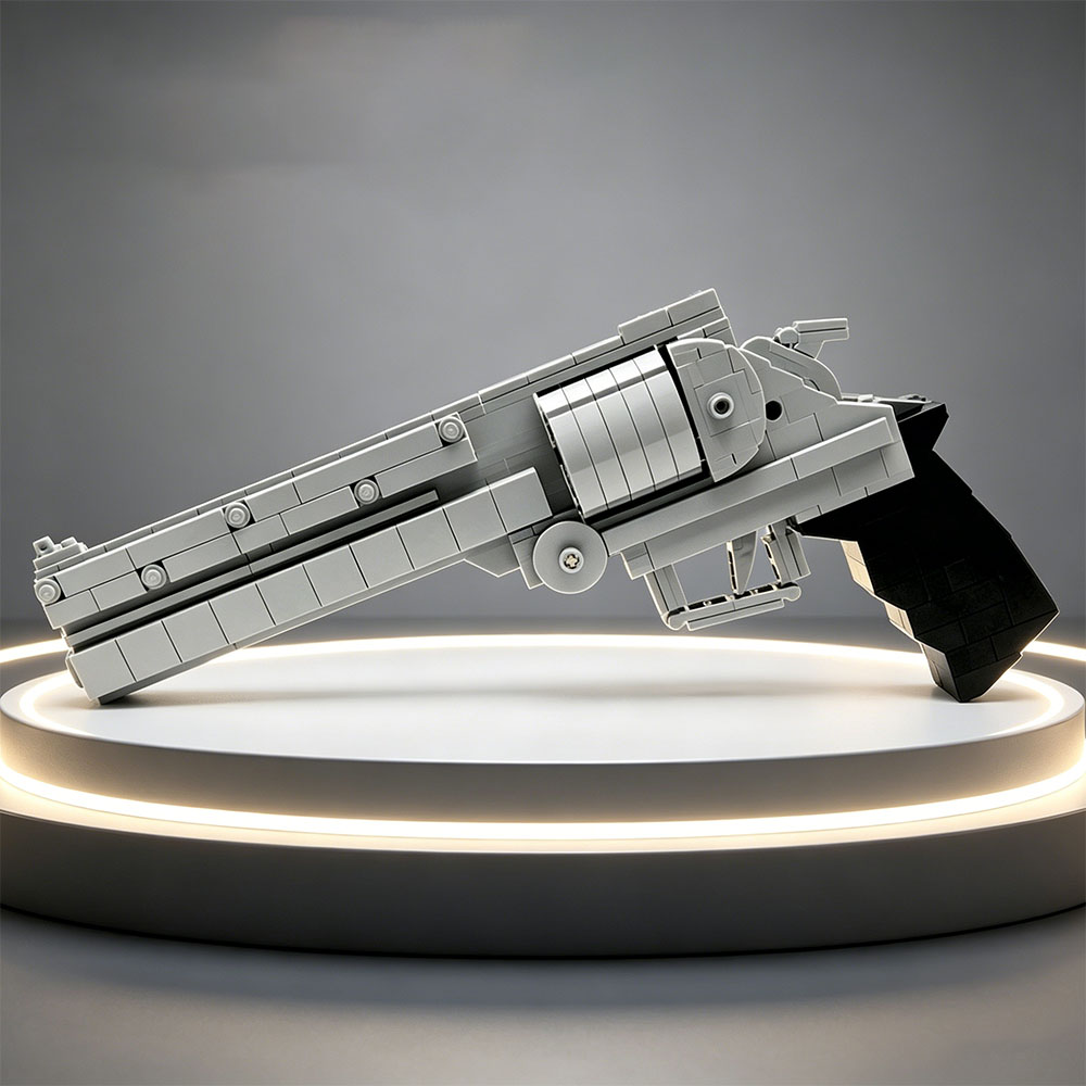 MOC 신형 리볼버 모델 키트 창의적인 권총 수집 장식 - Model Kit Revolver 리뷰 및 가격