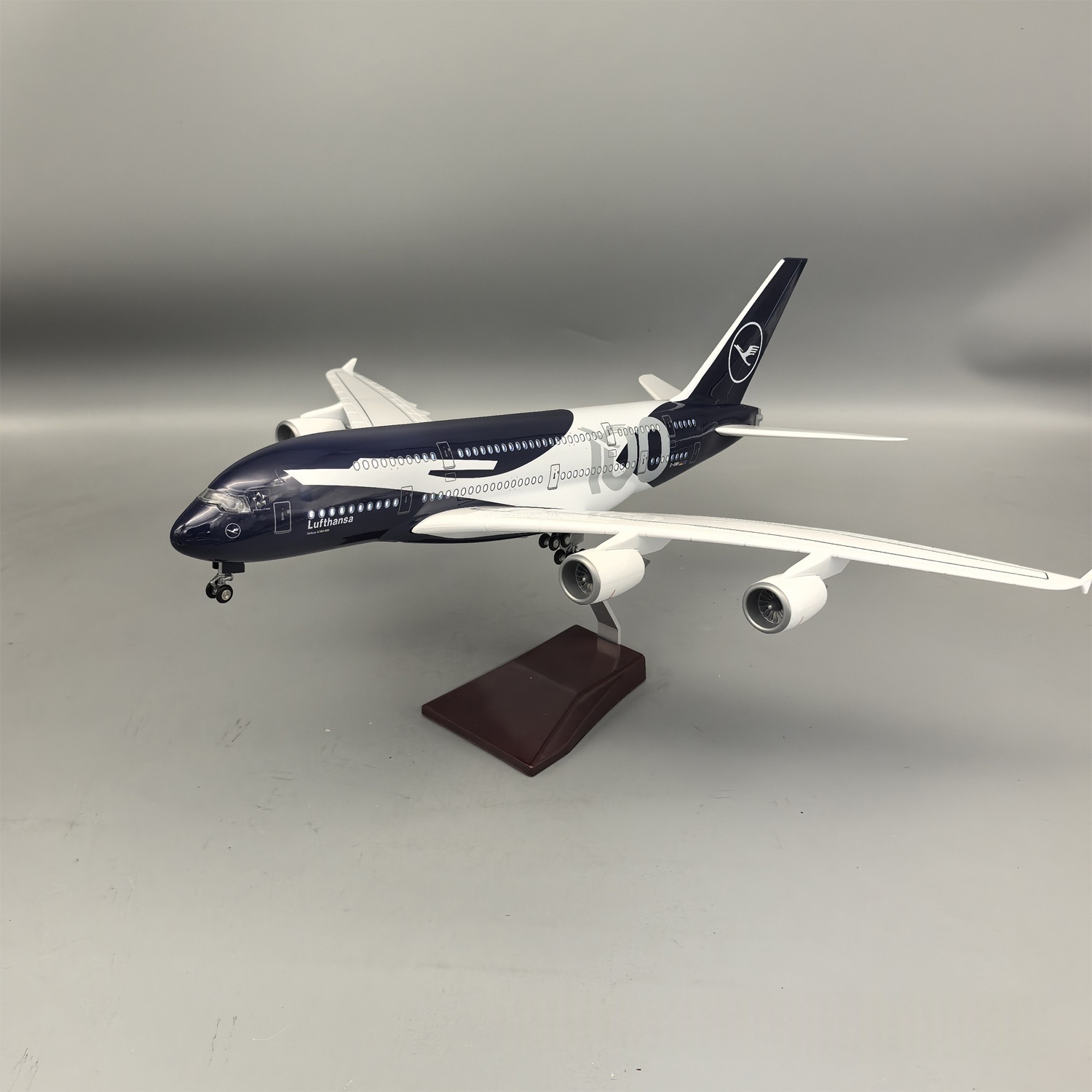 새로운 45cm 루프트한자 A380 100주년 기념 수 - Model Kit Plane 리뷰 및 가격