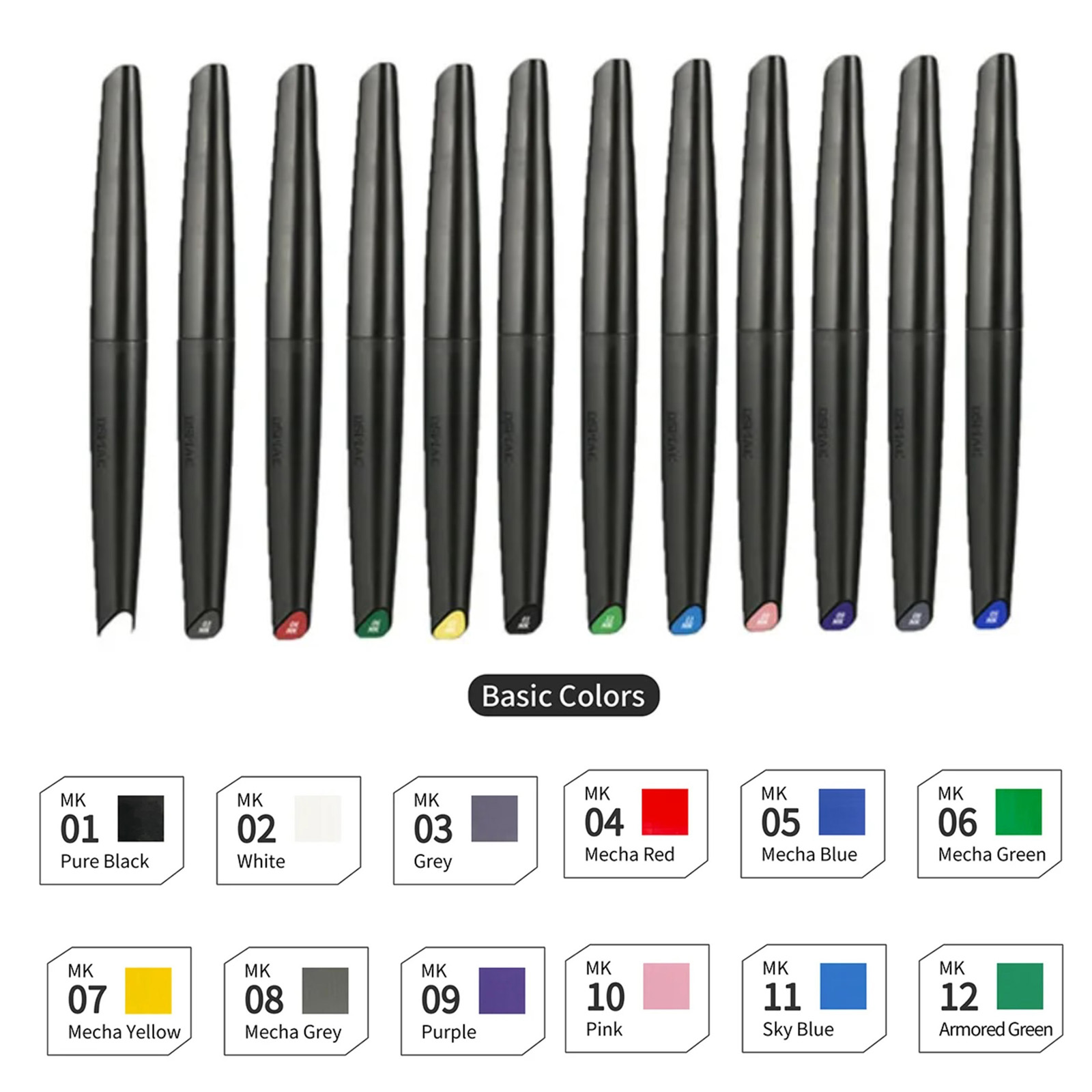 DSPIAE 소프트 팁 수성 마커 펜 키트 건담 모델  - Model Kit Markers 리뷰 및 가격