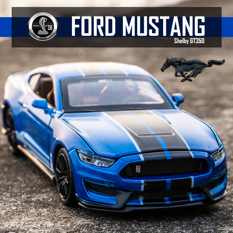 1:32 높은 시뮬레이션 Supercar 포드 머스탱  - Model Kit Mustang 리뷰 및 가격