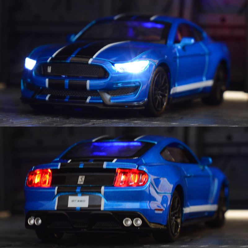 1:32 높은 시뮬레이션 Supercar 포드 머스탱  - Model Kit Mustang 리뷰 및 가격
