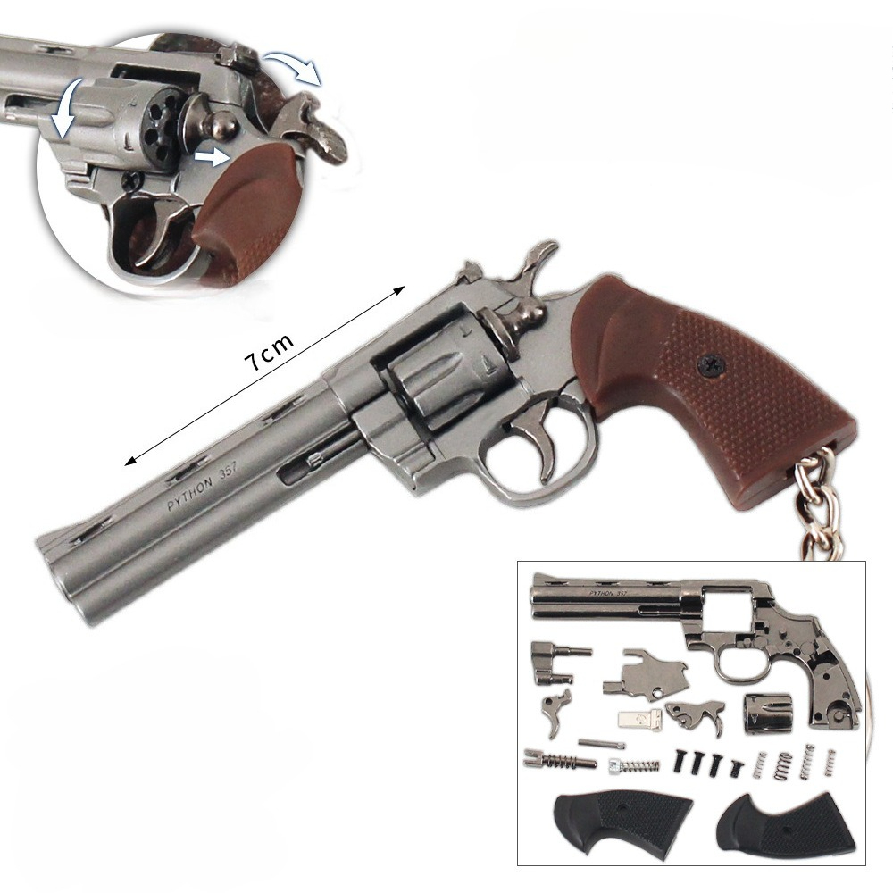 7.3cm/2.87in 미니 합금 작은 총 펜던트 1: - Model Kit Revolver 리뷰 및 가격