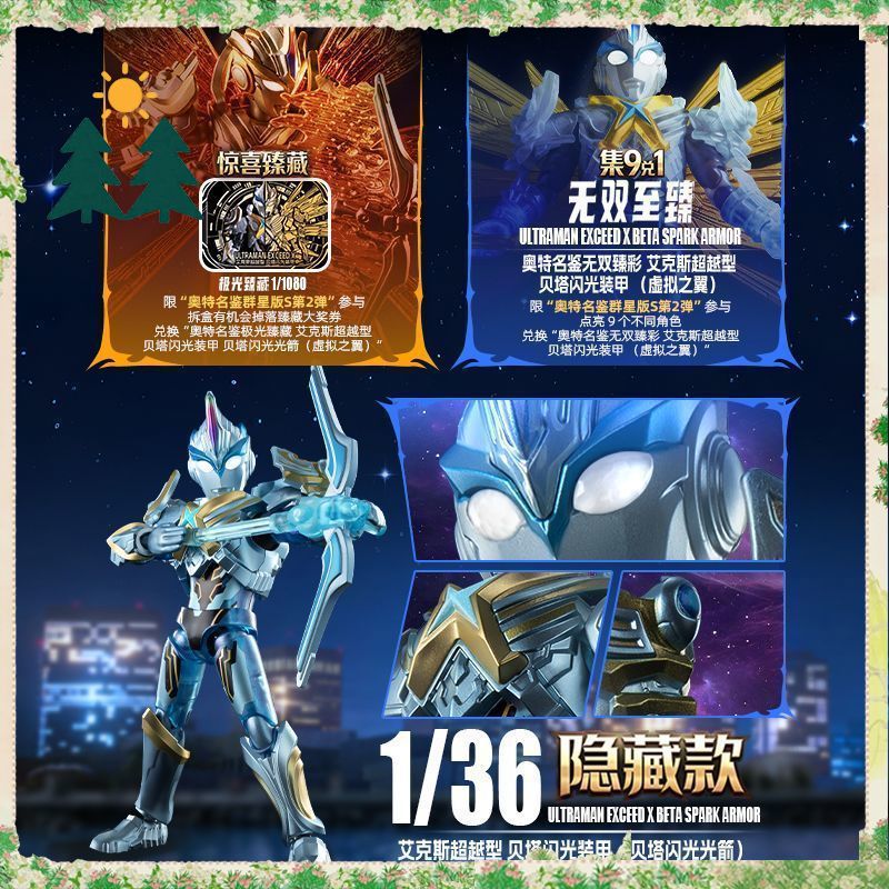 오리지널 블로키즈 울트라맨 스타즈 에디션 Vol.2 밀 - Model Kit Ultraman Tiga 리뷰 및 가격