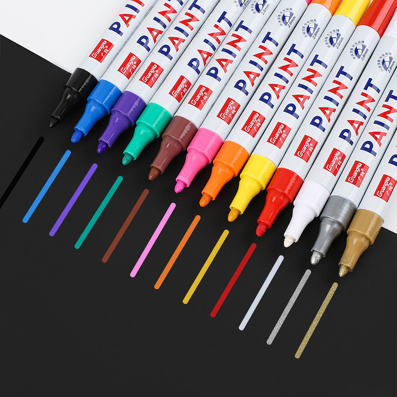 12Pcs 흰색 페인트 마커 펜 영구 오일 기반 페인트 - Model Kit Markers 리뷰 및 가격
