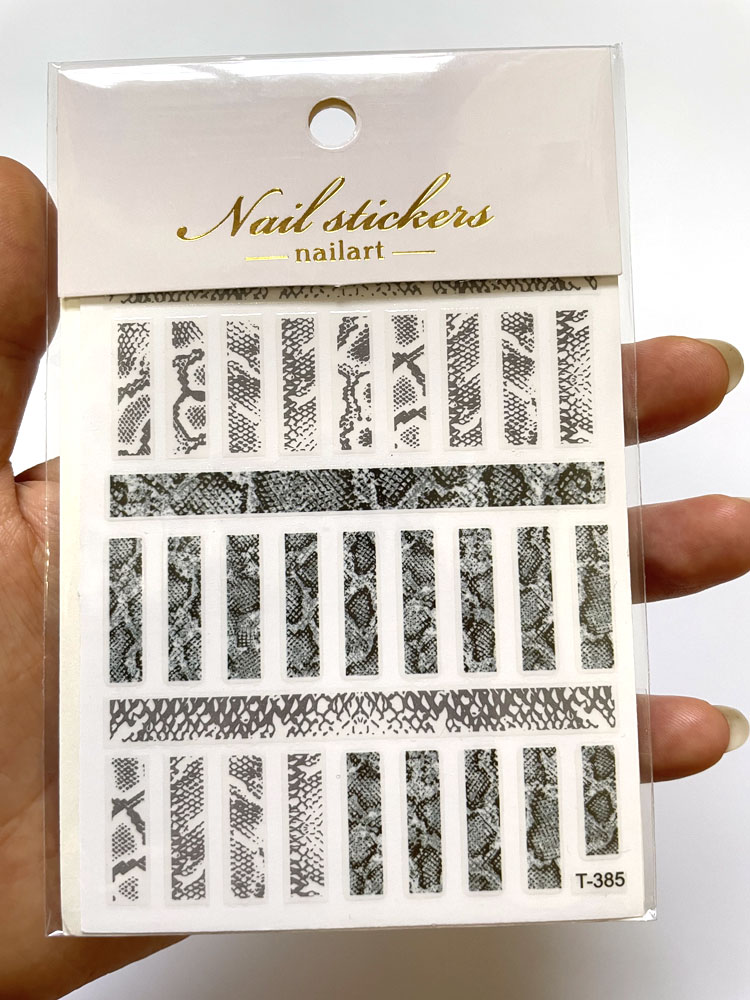 레오파드 스티커 3D 슬라이더 네일 아트 장식, 동물  - Waterslide Decal Paper 리뷰 및 가격