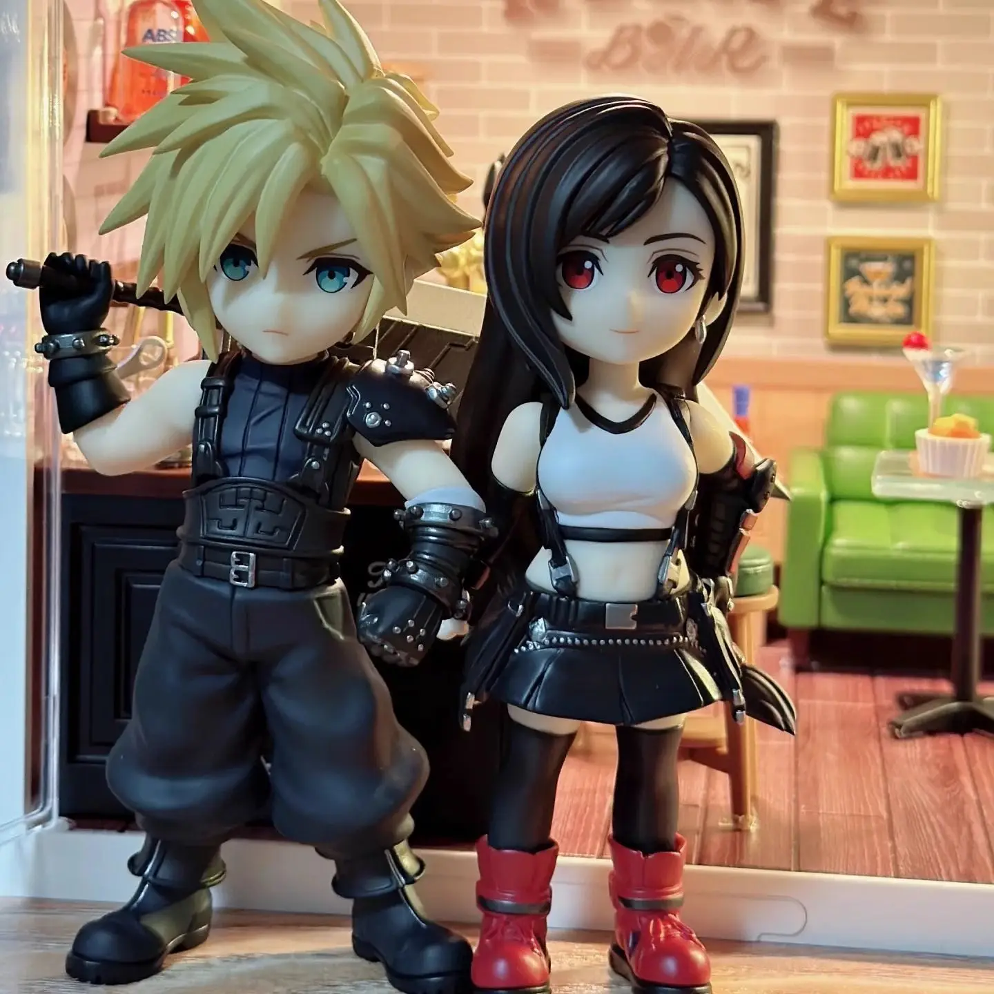 11-12cm 애니메이션 클라우드 스트라이프 티파 락하 - Model Kit Final Fantasy 리뷰 및 가격