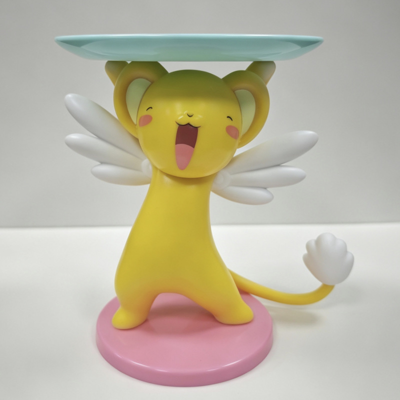 새로운 애니메이션 피규어 카드캡터 사쿠라 케로 트레이  - Model Kit Keroro 리뷰 및 가격