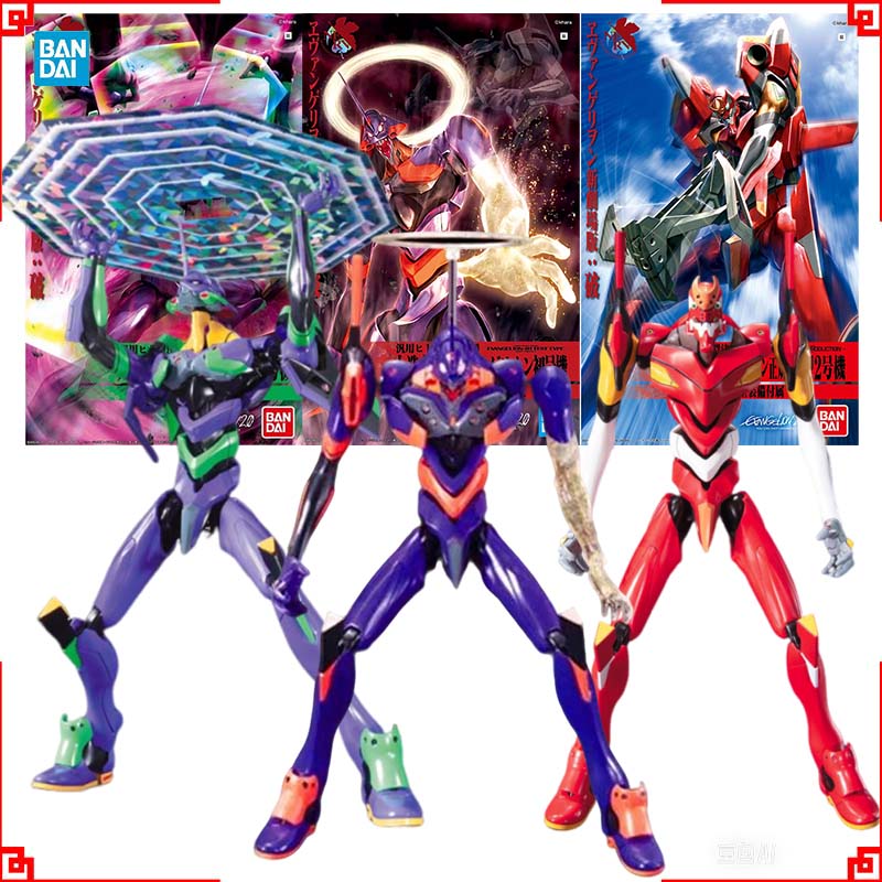 반다이 에반게리온 모델 키트 EVA 01 테스트 EVA - Model Kit Eva 02 리뷰 및 가격