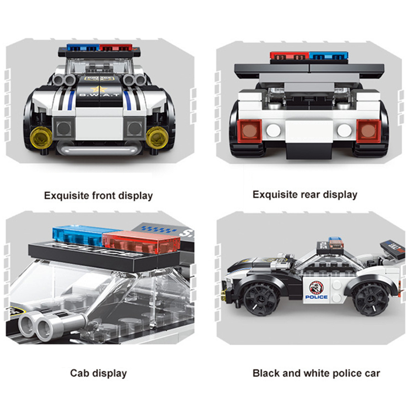 새로운 DIY MOC 도시 비행기 SWAT 슈퍼 경찰  - Model Kit Expert 리뷰 및 가격