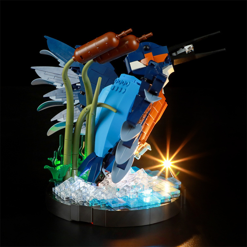 (LED 조명만 벽돌 없음) 10331 Kingfish - Model Kit Expert 리뷰 및 가격
