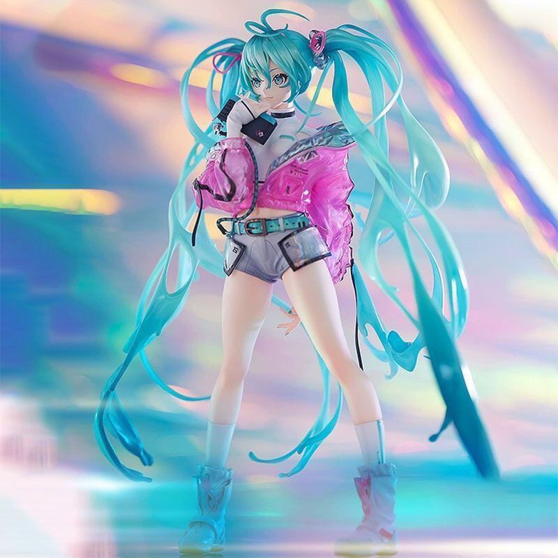 미야야마 마이 하츠네 미쿠 트윈 테일즈 피규어, 귀여운 - Model Kit Anime Girl 리뷰 및 가격