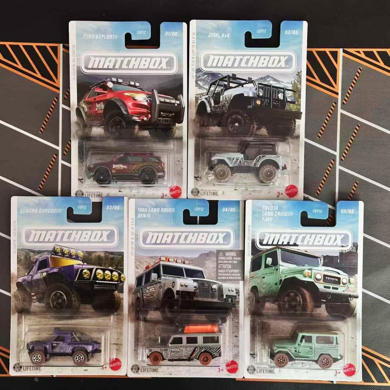 매치박스 다이캐스트 자동차 1:64 오프로드 차량 세트 - Model Kit Land Rover 리뷰 및 가격