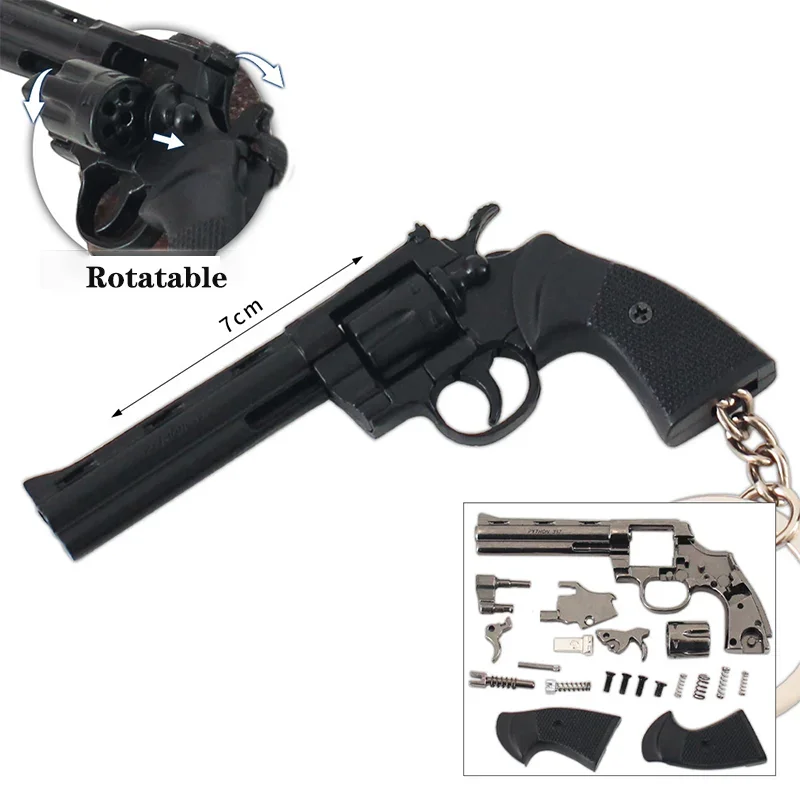 7cm 콜트 357 리볼버 총 모델 분리형 Allmet - Model Kit Revolver 리뷰 및 가격