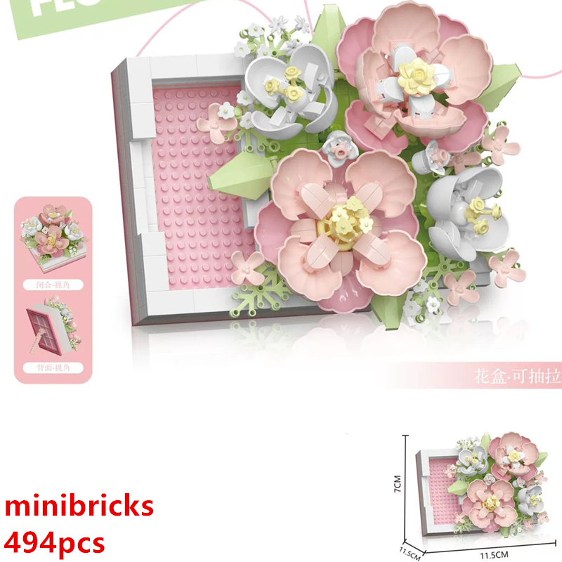 DIY 3D 유명한 장미 히비스커스 영원한 불멸의 꽃  - Model Kit Expert 리뷰 및 가격