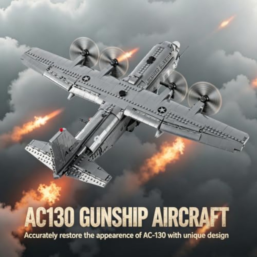 2차 세계대전 군사 전시 모형 키트: AC-130 건쉽 - Model Kit Plane 리뷰 및 가격
