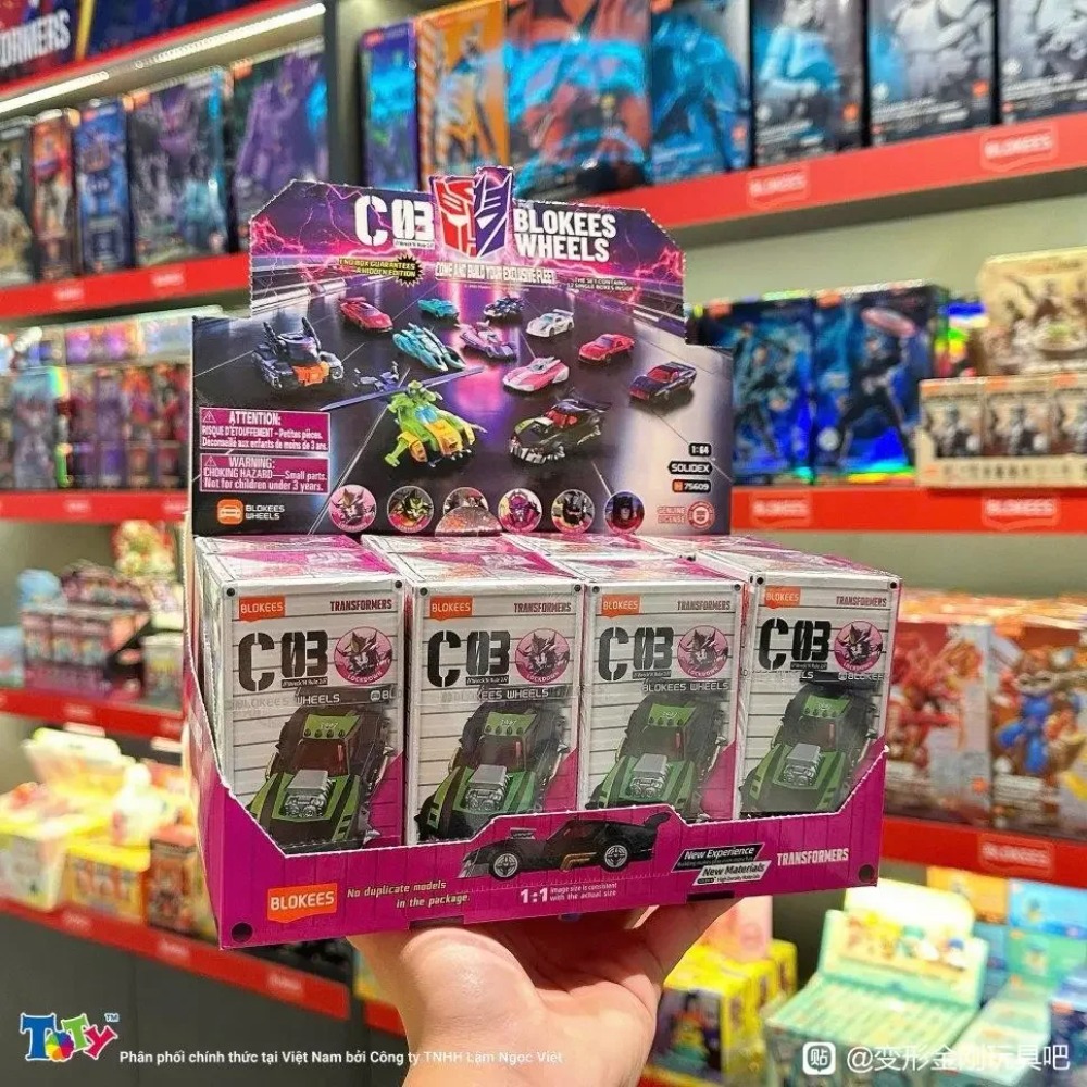 오리지널 블로키스 트랜스포머 휠 C03 - Wreck' - Model Kit Transformers Blokees 리뷰 및 가격