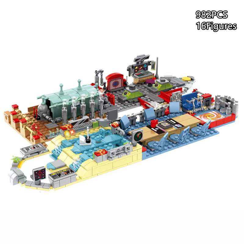 우주 전투 기지 캡슐 외계인 게임 빌딩 블록 인형 모델 - Model Kit Expert 리뷰 및 가격