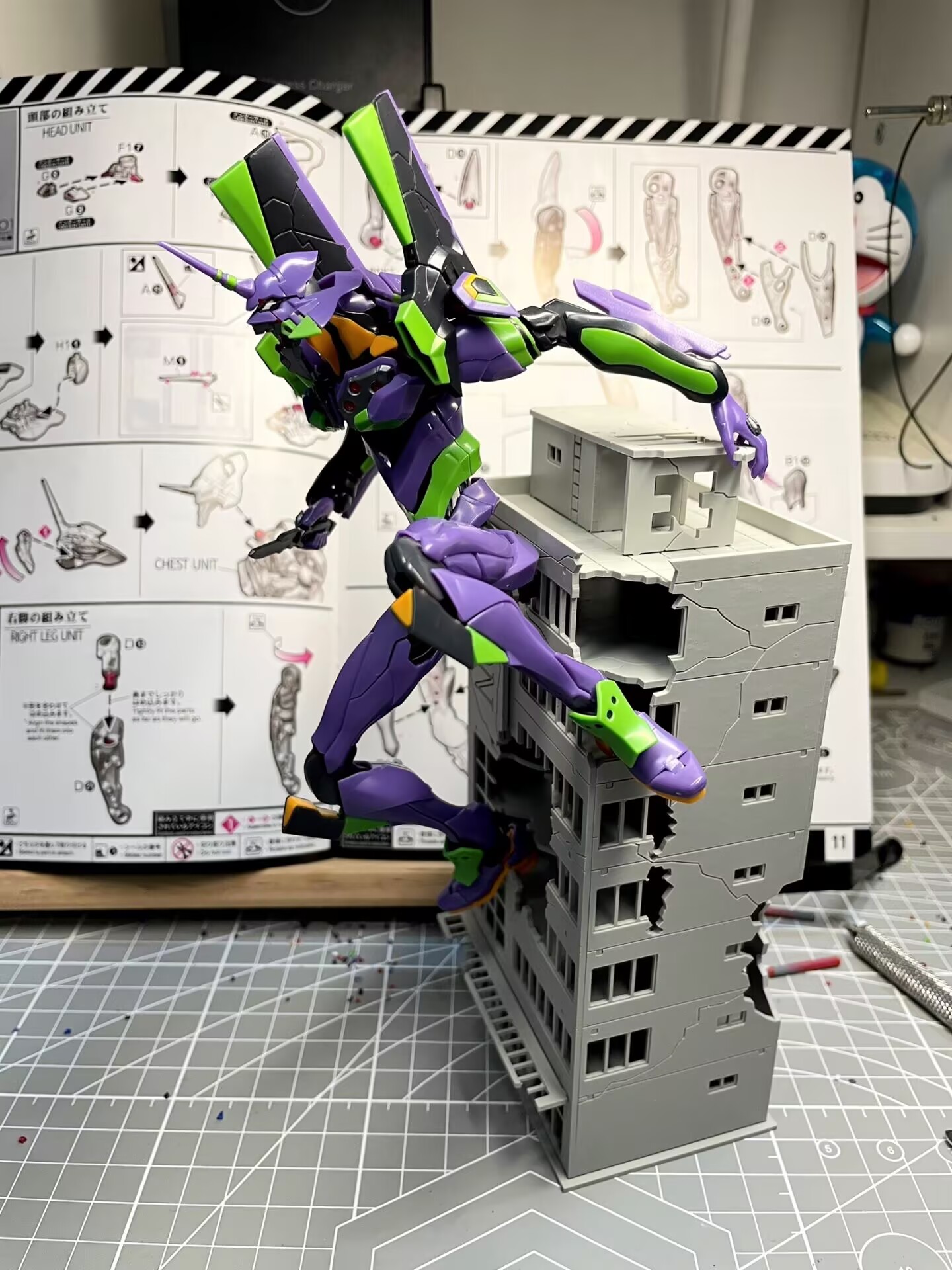 핫 스톡 Rg 에반게리온 모델 키트 1:144 에반게리 - Model Kit Eva 02 리뷰 및 가격