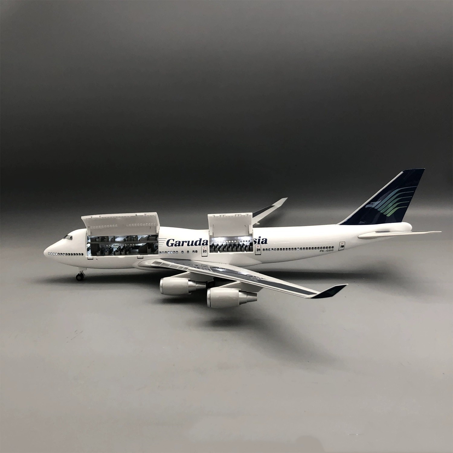 47cm 다이캐스트 레진 항공기 B747 가루다 인도네 - Model Kit Indonesia 리뷰 및 가격